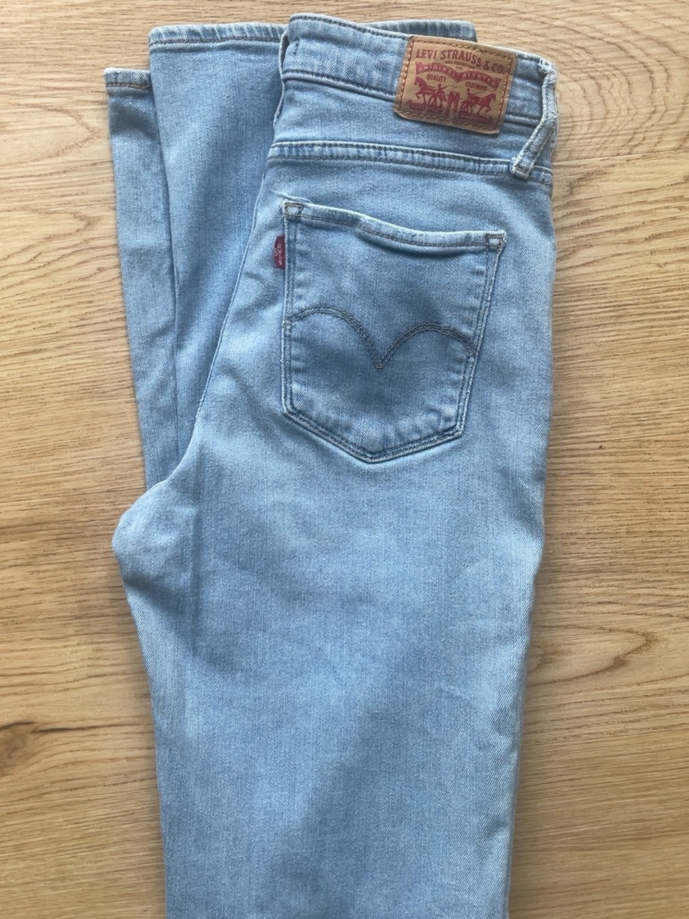 Levi's Women's Light Blue BootCut Jeans - High Rise